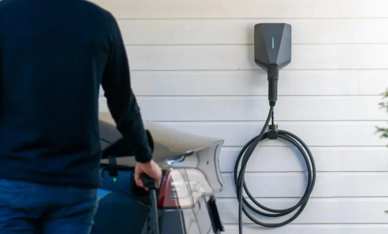 Easee EV charger installation