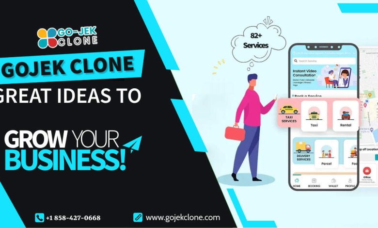 gojek clone multi services app