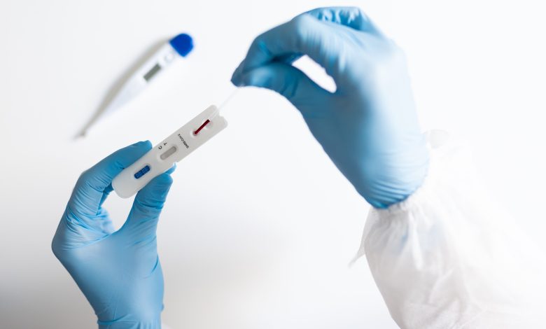 PCR test at home in Dubai
