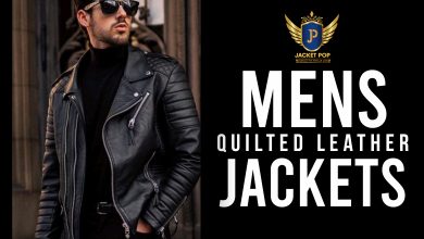 Mens Leather Quilted Jackets