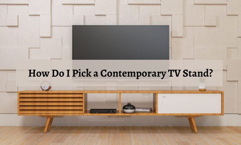 How Do I Pick a Contemporary TV Stand?